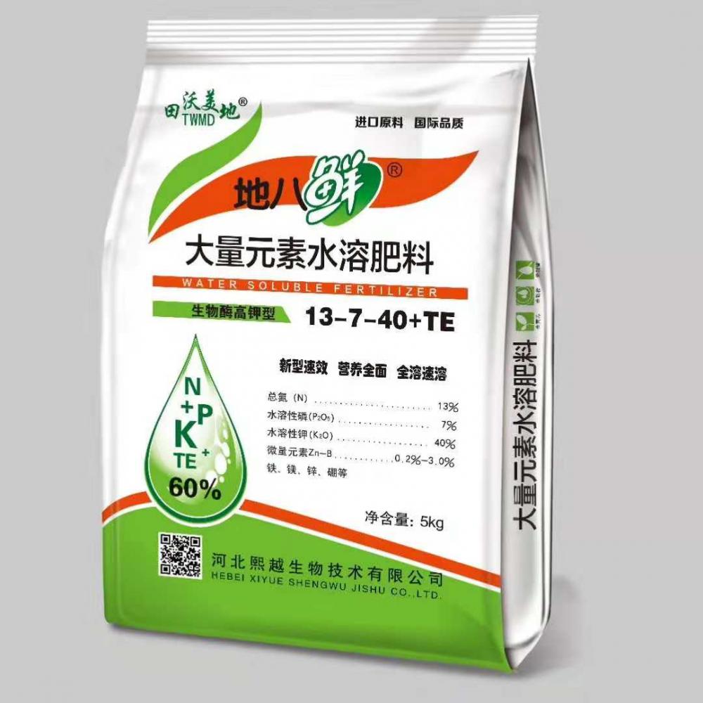 膨果着色高钾